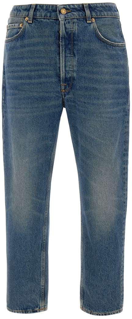 26FW 골든구스 미디움 워시 슬림 핏 진 GMP00596P00062150100 BLUE - GOLDEN GOOSE