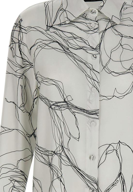26FW 파비아나 필리피 블라우스 CAD216F233M3070142 WHITE - FABIANA FILIPPI