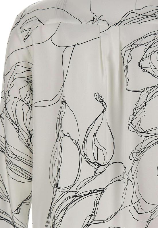26FW 파비아나 필리피 블라우스 CAD216F233M3070142 WHITE - FABIANA FILIPPI