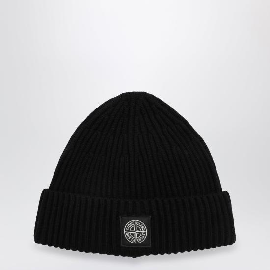 26FW 스톤 아일랜드 비니 S15N100002S00C3 Black