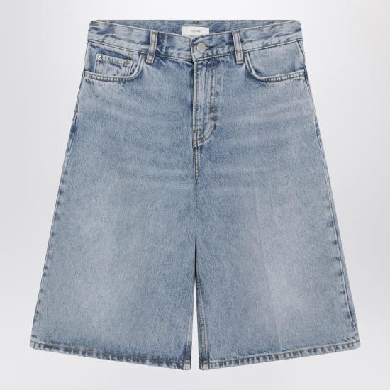 26FW 토템 데님 숏팬츠 263 WRB0382FB0423 Light blue