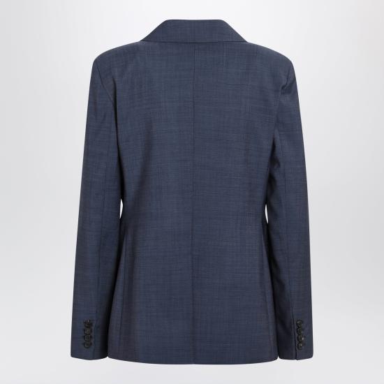 26FW 막스마라 스튜디오 수트 자켓 MSTUMICOWO Blue - MAX MARA STUDIO