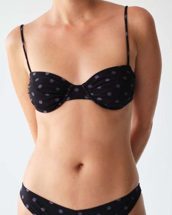  Pale Swimwear 비키니 수영복 페일 스윔웨어 에밀리아 언더와이어 비키니 탑 도트 - OTHER BRANDS