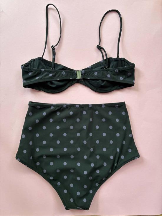  Pale Swimwear 비키니 수영복 페일 스윔웨어 에밀리아 언더와이어 비키니 탑 도트 - OTHER BRANDS