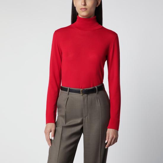 26FW 로에 터틀넥 420 23 342WO Red