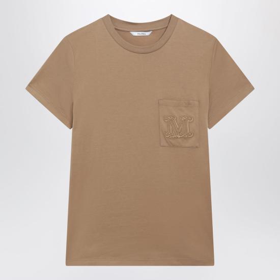 26FW 막스마라 반팔 티셔츠 PAPAIACO Brown