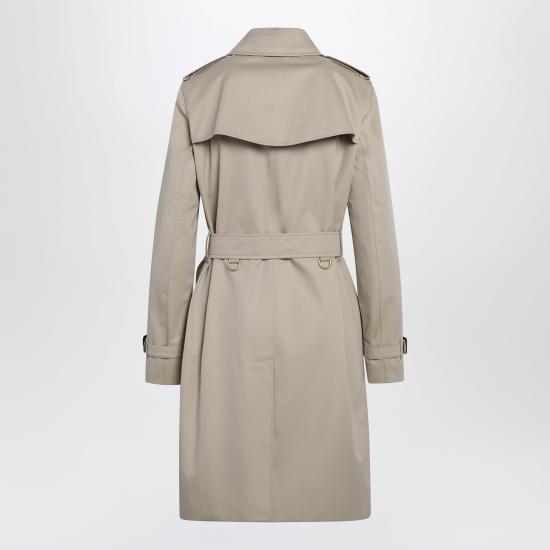 26FW 버버리 미드 렝스 켄싱턴 헤리티지 트렌치 코트 8117243123456 Beige - BURBERRY
