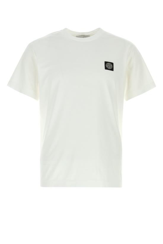 26FW 스톤 아일랜드 반팔 티셔츠 L2S152100027S0013 V0001 WHITE
