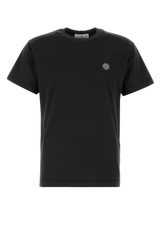 26FW 스톤 아일랜드 반팔 티셔츠 L2S152100027S0013 V0029 BLACK