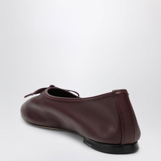 26FW 디어 프랜시스 플랫 슈즈 GAL22LE Burgundy - DEAR FRANCES