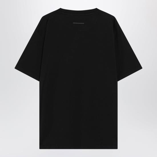 26FW MM6 메종마르지엘라 반팔 티셔츠 SH0GC0077M20258 Black - MM6 MAISON MARGIELA
