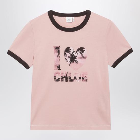 26FW 끌로에 반팔 티셔츠 CH26AJH26280 Pink