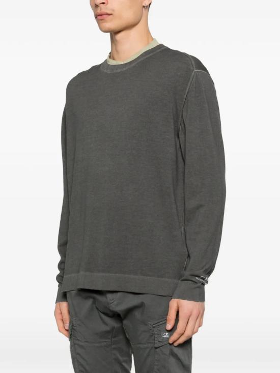 26SS 씨피 컴퍼니 스웨터 20CMKN203A 110646S 921 GUNMETAL - C.P. COMPANY