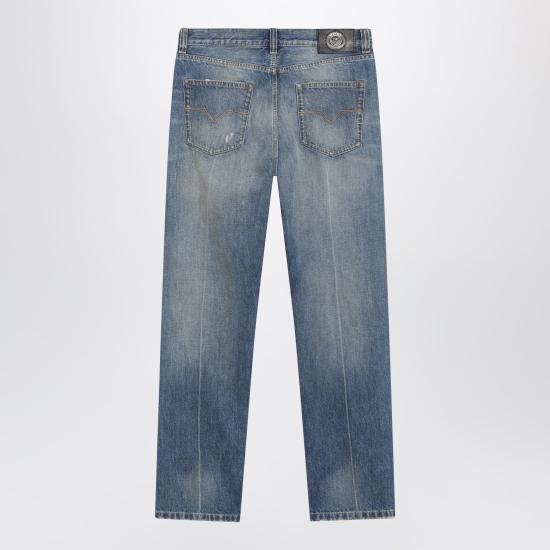 26FW 베르사체 데님 팬츠 10254441A18405 Blue - VERSACE