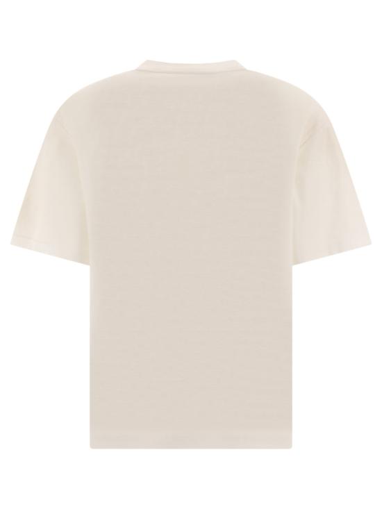 26FW 아크네 스튜디오 로고 티셔츠 CL0196DC6 White - ACNE STUDIOS