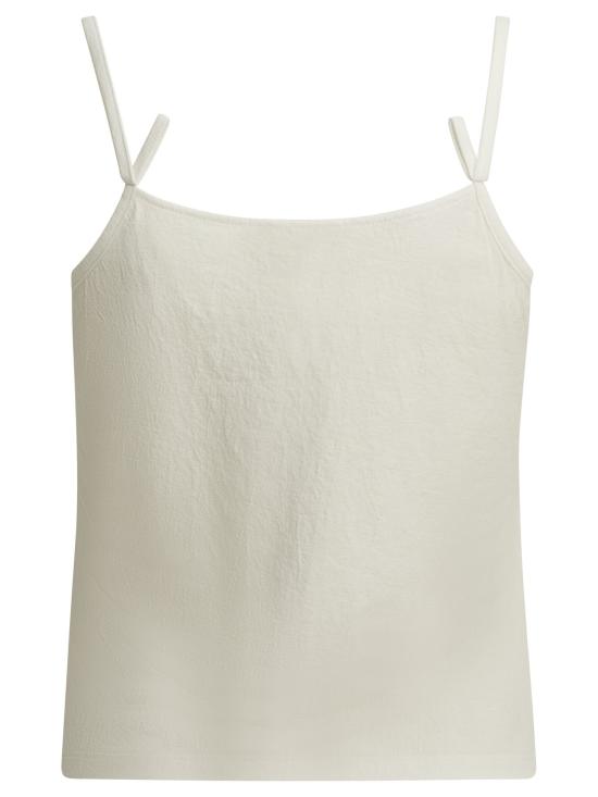 26FW 케이트 MOSS 캐미 탑 MOSS 캐미 탑 181281012100 White - KHAITE