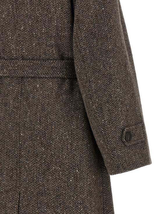 26FW 브루넬로 쿠치넬리 코트 MG5669766C004 Brown - BRUNELLO CUCINELLI
