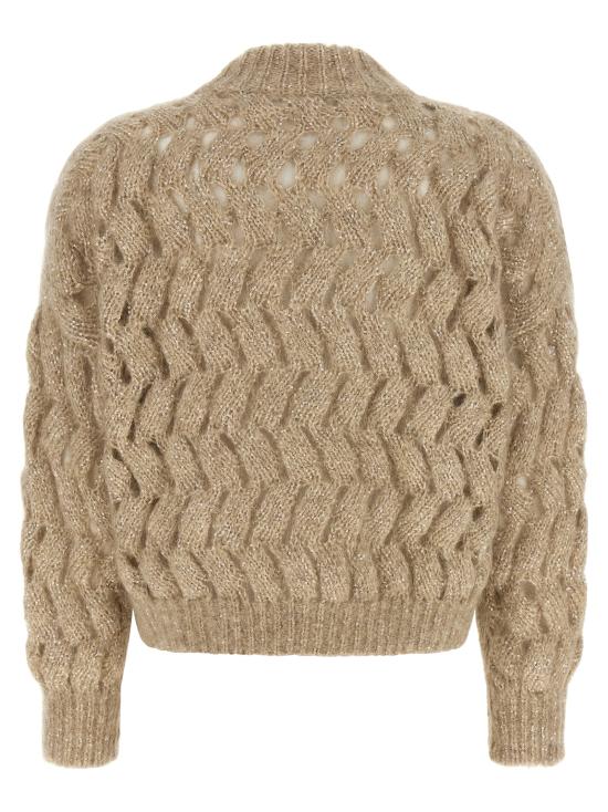 26FW 브루넬로 쿠치넬리 스웨터 MNT347514CMG59 Beige - BRUNELLO CUCINELLI