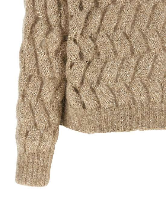 26FW 브루넬로 쿠치넬리 스웨터 MNT347514CMG59 Beige - BRUNELLO CUCINELLI