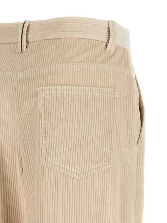 26FW 브루넬로 쿠치넬리 수트 팬츠 MA180P8724C9815 Beige - BRUNELLO CUCINELLI
