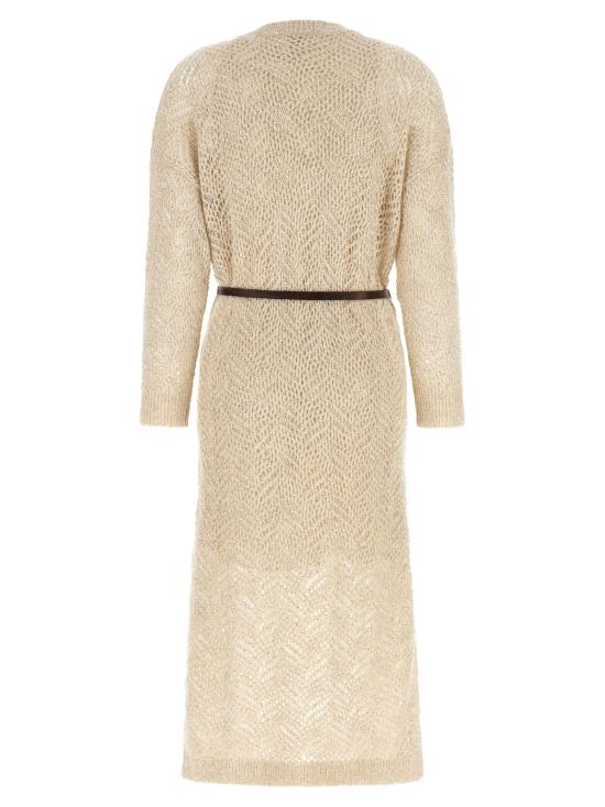 26FW 브루넬로 쿠치넬리 미디 원피스 MRG562A90CEZ53 Beige - BRUNELLO CUCINELLI