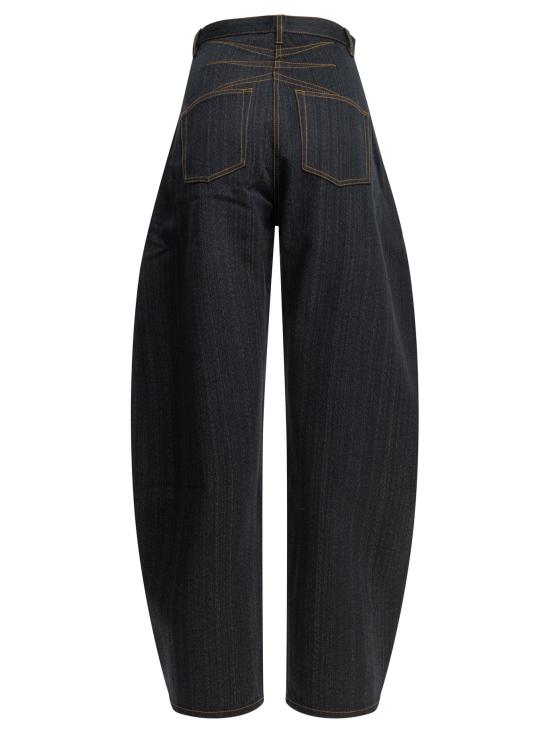 26FW 알라이아 데님 팬츠 AA9P0176T672C540 Blue - ALAIA