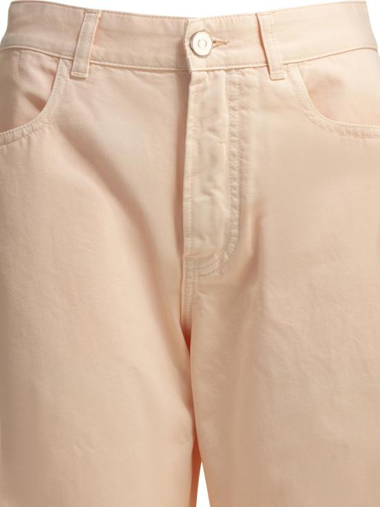 26FW 알라이아 데님 팬츠 AA9P1215D028D416 Pink - ALAIA