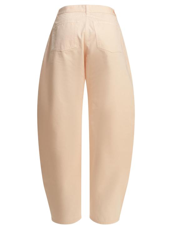 26FW 알라이아 데님 팬츠 AA9P1215D028D416 Pink - ALAIA