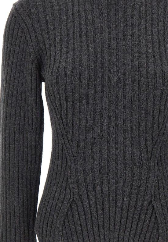 26FW 빅토리아 베컴 터틀넥 1326KJU007314A9896OREMELANGE DONKERGREY - VICTORIA BECKHAM