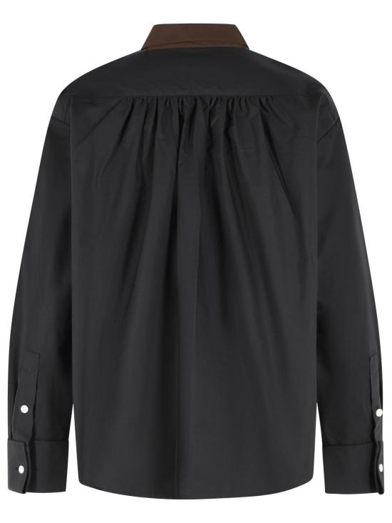 26FW 마르니 셔츠 TTMA0460J1 UTCY65Z00N99 Black - MARNI