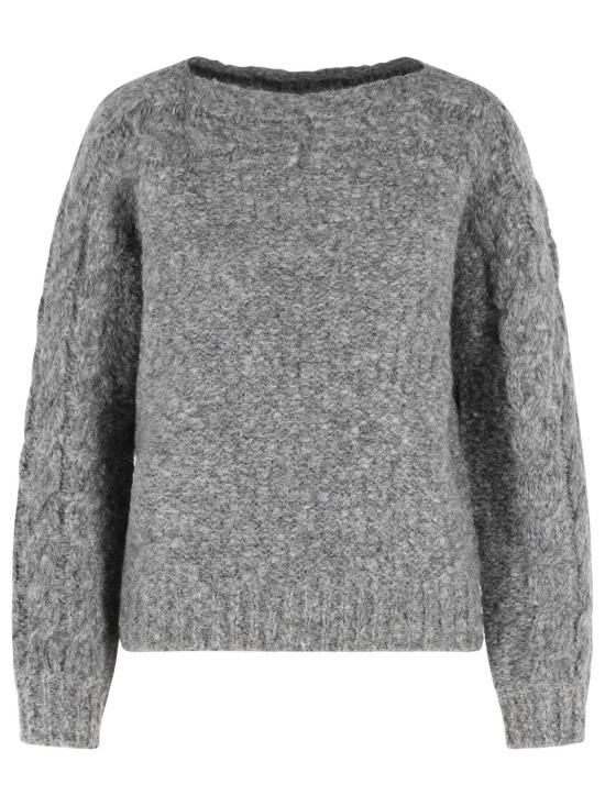 26FW 이자벨마랑 스웨터 PU0952FA D3L06I02GY Grey