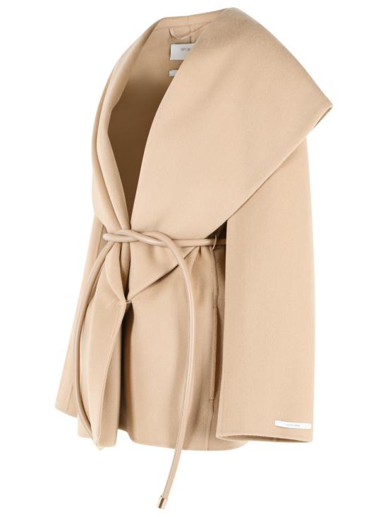 26FW 스포트막스 코트 2622086031001 Brown - SPORTMAX