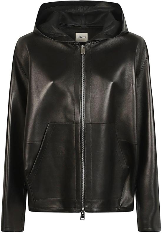 26FW 케이트 베일리 레더 집업 자켓 62421012200 BLACK