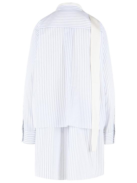26FW 사카이 숏 원피스 26 08615817 White - SACAI