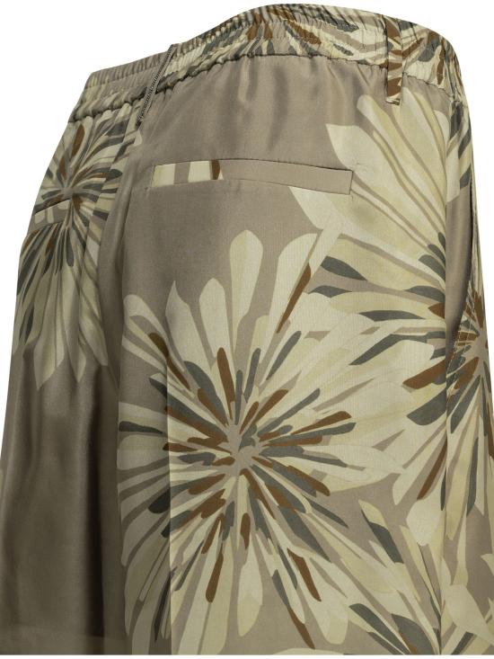 26SS 브루넬로 쿠치넬리 팔라초 팬츠 MQ967P9229C009 X Beige - BRUNELLO CUCINELLI