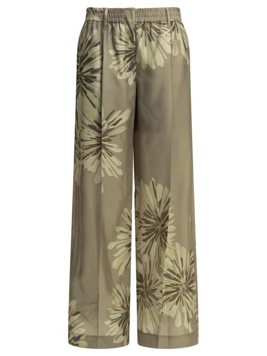 26SS 브루넬로 쿠치넬리 팔라초 팬츠 MQ967P9229C009 X Beige
