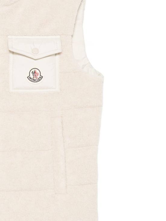 26FW [키즈] 몽클레어 베스트 1A00044 89BBG200 Beige - MONCLER