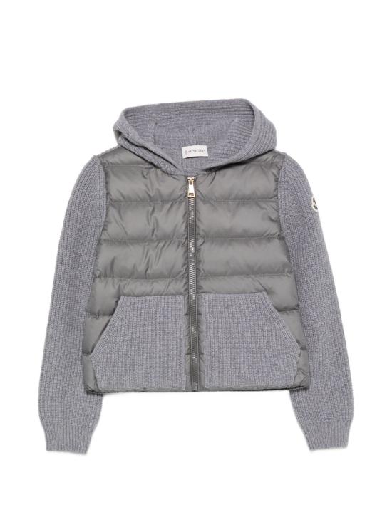 26FW [키즈] 몽클레어 가디건 9B00014 M4281988 Grigio
