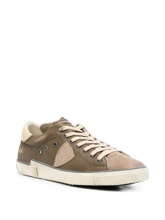 26FW 필립모델 스니커즈 PRLU WB04 WB04 VINTAGE BURNT MILITARY SAND - PHILIPPE MODEL