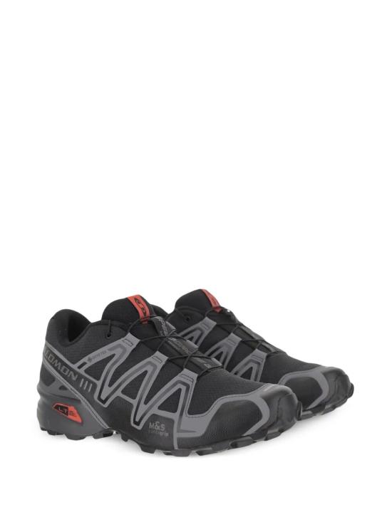 26FW 살로몬 스피드크로스 3 고어텍스 스니커즈 L47731700 099 BLACK ASPHALT FLAME SCARLET - SALOMON