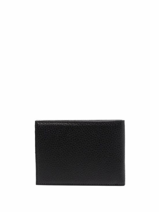 26FW 엠포리오 아르마니 텀블 레더 코인 퍼스 반지갑 Y4R166 Y068E 099 80001 BLACK - EMPORIO ARMANI