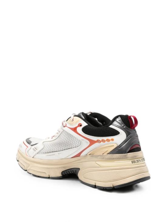 26FW 골든구스 스니커즈 GMF00724 F008465 12485 12485 WHITE DARK GREY YELLOW RED - GOLDEN GOOSE