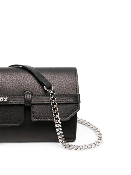 26FW 디스퀘어드2 클러치/파우치 CLW0051 12900001 2124 BLACK - DSQUARED2