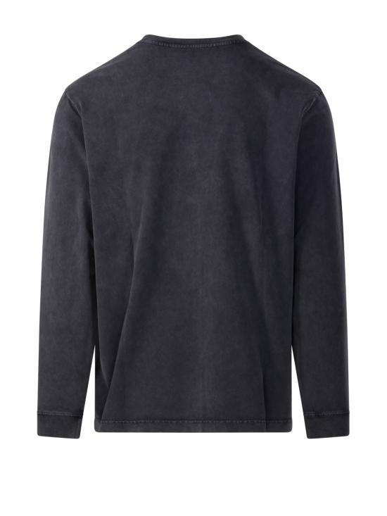26FW 메종키츠네 긴팔 티셔츠 PM00119KJBIT7 0519 BLACK FADED - MAISON KITSUNE