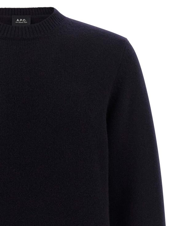 26FW 아페쎄 스웨터 에드먼드 스웨터 및 카디건 블루 - A.P.C.