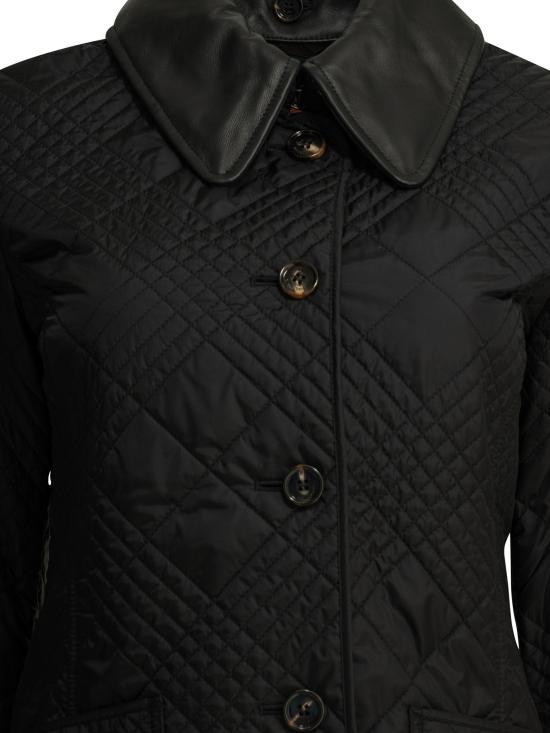 26FW 버버리 자켓 펀레이 재킷 및 코트 블랙 - BURBERRY