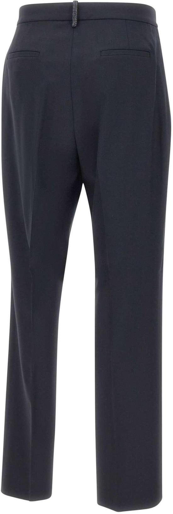 26FW 파비아나 필리피 스트레이트 팬츠 PAD216F326M2765146 NAVY - FABIANA FILIPPI
