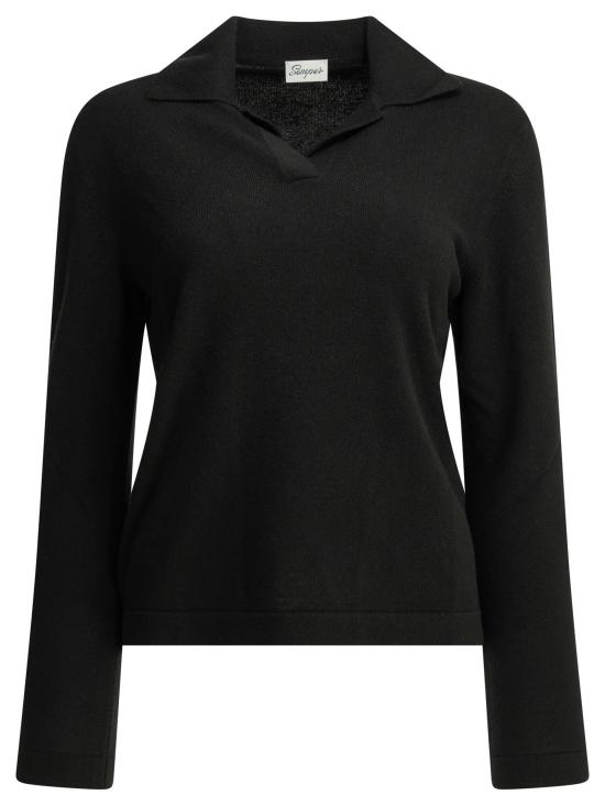 26FW 셈퍼 스웨터 WMNPOLOCASHNERO Black