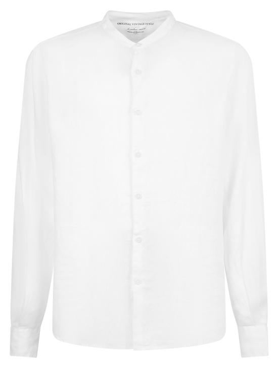 오리지날 빈티지 긴팔 셔츠 BEY218 TO218 BIANCO White