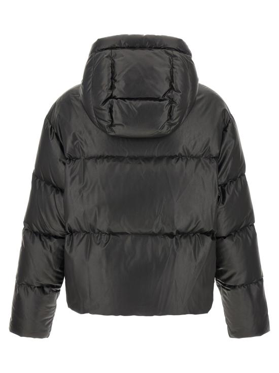 26FW MM6 메종마르지엘라 패딩 래커 마감 다운 재킷  재킷 블랙 - MM6 MAISON MARGIELA